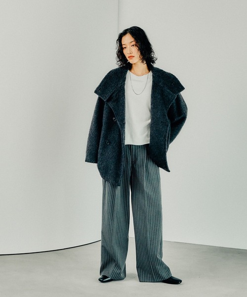 「LEPSIM」 スウェットカットソー FREE キナリ レディース_画像7