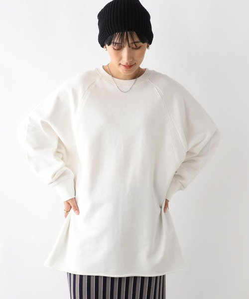 「LEPSIM」 スウェットカットソー FREE キナリ レディース_画像8