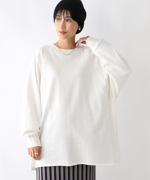 「LEPSIM」 スウェットカットソー FREE キナリ レディース_画像9