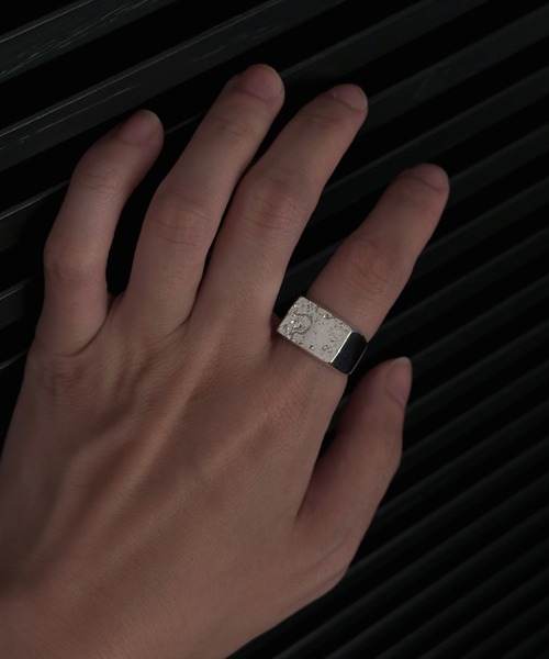 whoseA（フーシー） 指輪 リング 「silver925」StoneforgeSignetRing