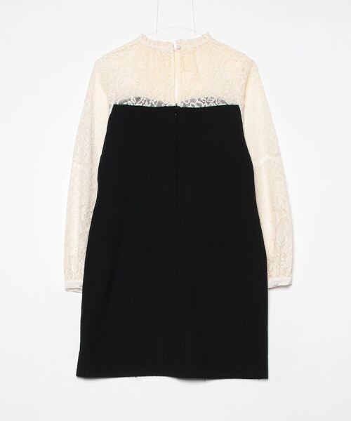 「2% TOKYO」 長袖ワンピース FREE ブラック レディース_画像2