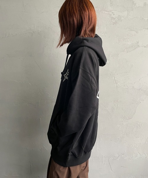 HUF（ハフ） パーカー H STAR LOGO バックプリント スウェットパーカー