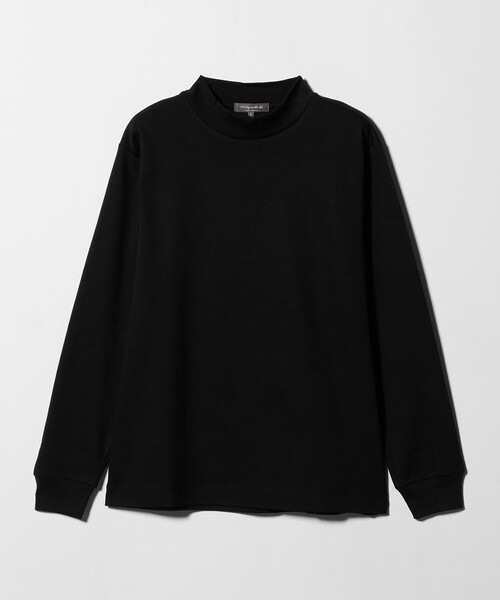 A DAY IN THE LIFE tシャツ コットン シルケット ポンチ モックネック