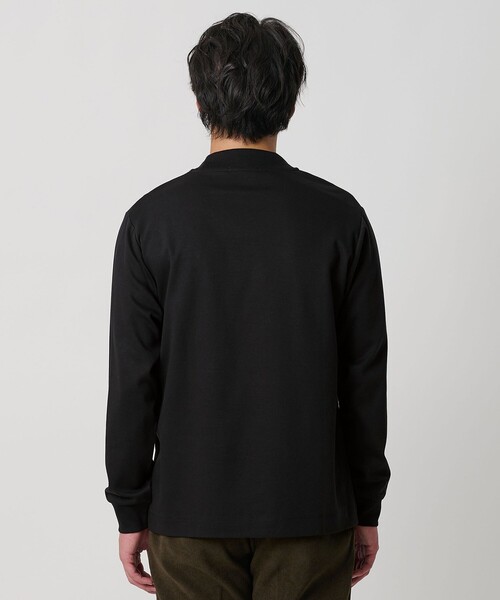 A DAY IN THE LIFE tシャツ コットン シルケット ポンチ モックネック
