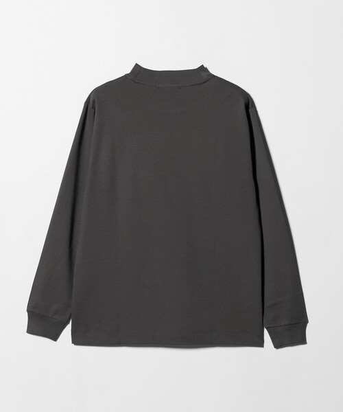 【ダークネイビー】【コットンシルケット】ポンチ クルーネック Tシャツ A DAY IN THE LIFE tシャツ コットン シルケット ポンチ モックネック