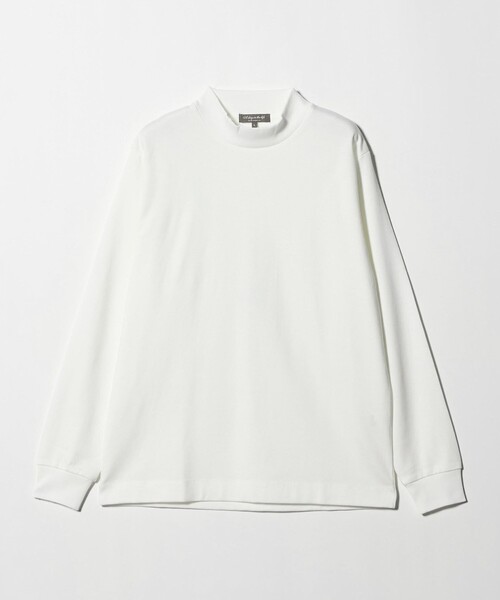A DAY IN THE LIFE tシャツ コットン シルケット ポンチ モックネック