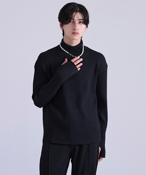 Ellno Loset（エルノロゼット） タートルネック セーター ニット