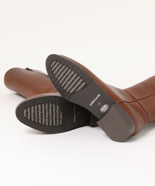 「MODE KAORI」 ロングブーツ 22.5cm ブラック レディース_画像3