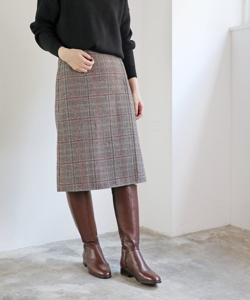 「MODE KAORI」 ロングブーツ 22.5cm ブラック レディース_画像8