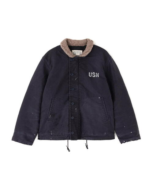 ミリタリージャケット モッズコート 「VINTAGE LINE」WASHED Ｎ‐1 JACKET / ウォッシュド エヌワン ジャケット / AVIの画像