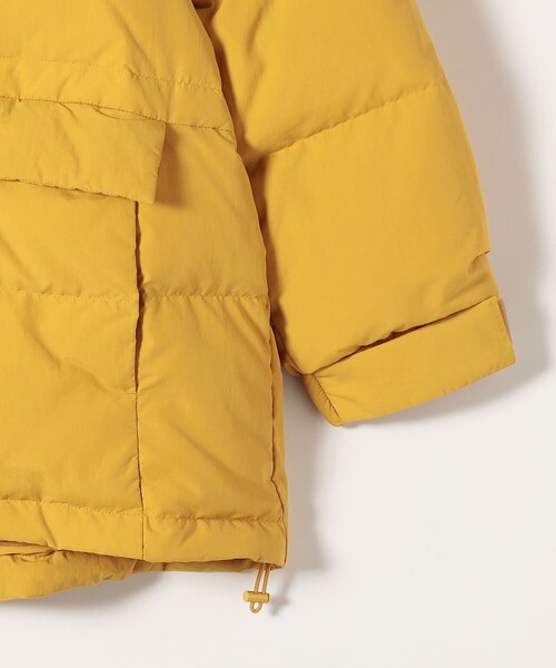 DWD フード付きジャケット ホワイト/イエロー　新品未使用 SHIPS any ダウンコート ダウンジャケット 「WEB限定」SHIPS any