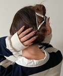 ヘアクリップ ヘアクリップ 合金 バンスクリッ...の詳細画像4