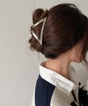 ヘアクリップ ヘアクリップ 合金 バンスクリッ...の詳細画像5