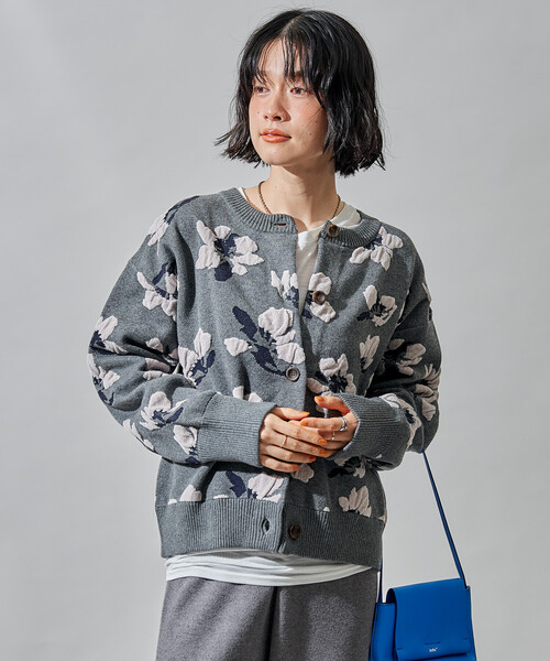 FREAK'S STORE（フリークスストア） カーディガン モールジャカード