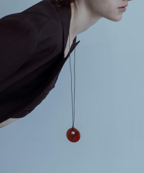 SMELLY（スメリー） ネックレス SMELLY so' carnelian cord necklace