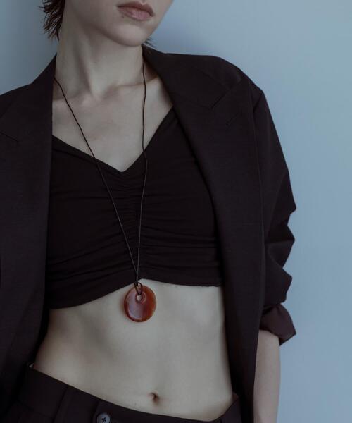 SMELLY（スメリー） ネックレス SMELLY so' carnelian cord necklace