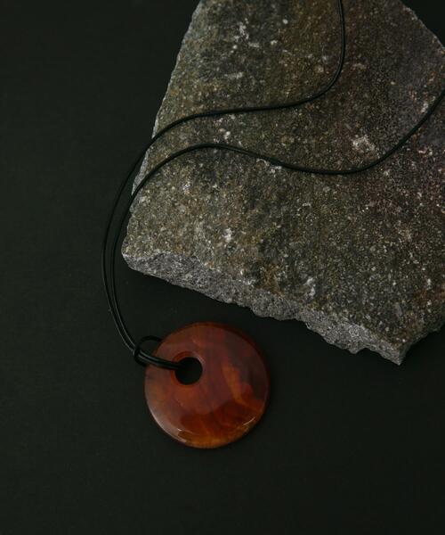 SMELLY（スメリー） ネックレス SMELLY so' carnelian cord necklace