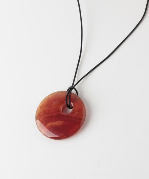 SMELLY（スメリー） ネックレス SMELLY so' carnelian cord necklace