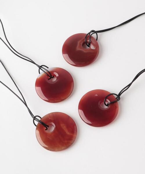 SMELLY（スメリー） ネックレス SMELLY so' carnelian cord necklace