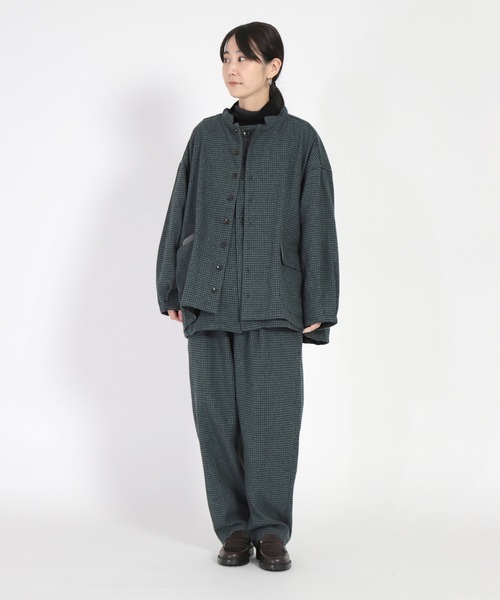 「Brocante」 ジャケット 2 ブラウン レディース_画像4