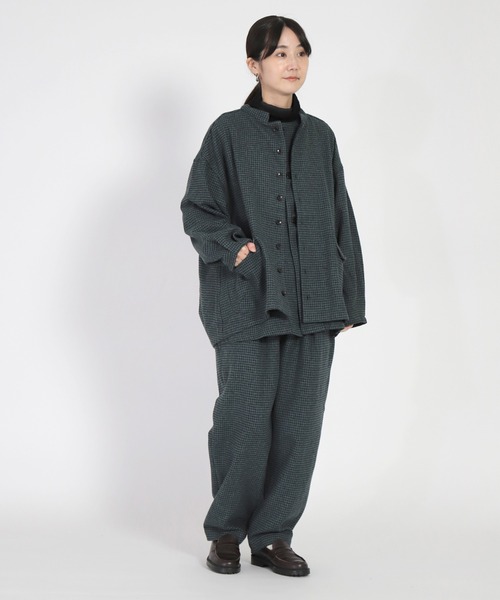 「Brocante」 ジャケット 2 ブラウン レディース_画像5