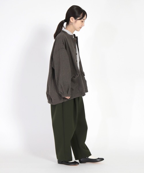 「Brocante」 ジャケット 2 ブラウン レディース_画像9