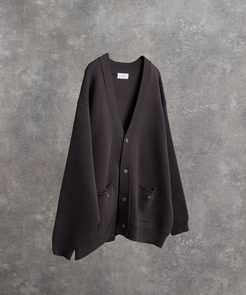 ADRER（アドラー） ニットカーディガン SMALL グレー メンズ