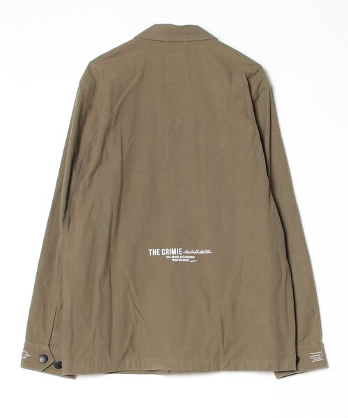 CRIMIE（クライミー） ミリタリージャケット X-LARGE カーキ メンズ