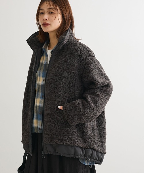 美品 kolor カラー レース切替 ジャケット 異素材デザイン ブルゾン 1 スカラー刺繍レース切替ブルゾン[品番：SRSW0000042]｜ScoLar