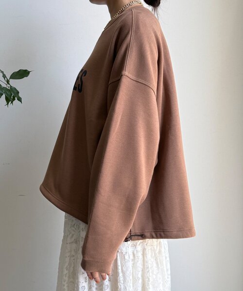 DouDou（ドゥドゥ） トレーナー スウェット ボンバーヒートロゴ