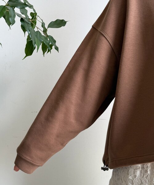 DouDou（ドゥドゥ） トレーナー スウェット ボンバーヒートロゴ