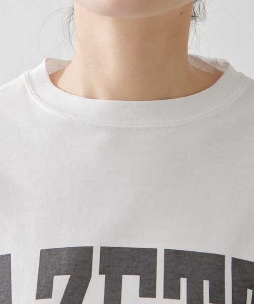 「Whim Gazette」 半袖Tシャツ FREE チャコールグレー レディース_画像5