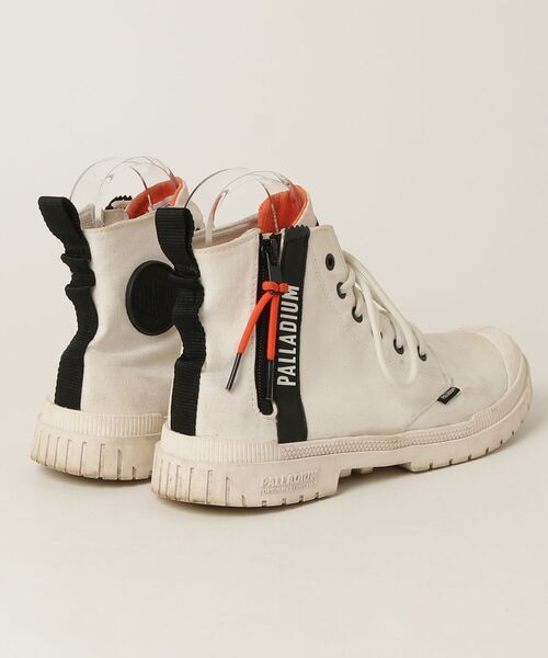 「PALLADIUM」 ハイカットスニーカー 24.5cm ホワイト メンズ_画像2