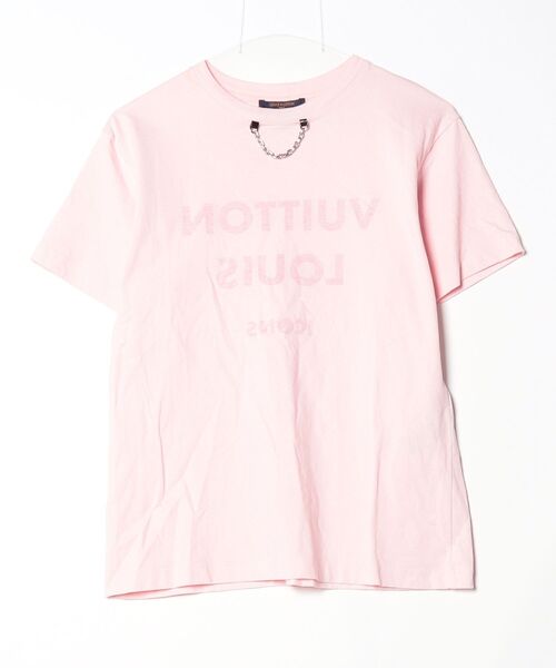 LOUIS VUITTON ピンク 半袖Tシャツ S LOUIS VUITTON（ルイ・ヴィトン） 半袖Tシャツ M ピンク レディース