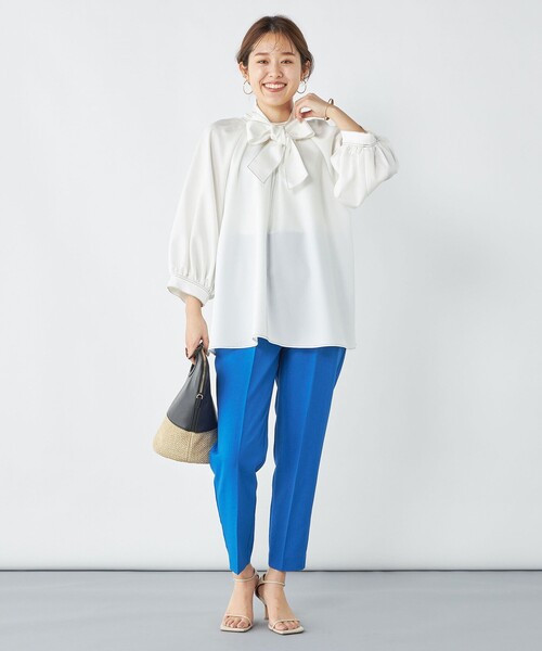 NOLLEY'S（ノーリーズ） パンツ 36 ブルー レディース : ZOZOTOWN