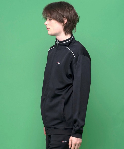 FILA（フィラ） セットアップジャージ 5L ネイビー メンズ : ZOZOTOWN