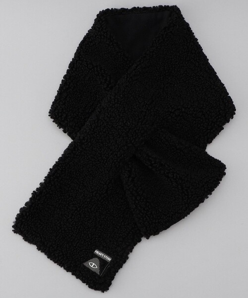 「POLeR」 マフラー「FREAK’S STOREコラボ」 ONE SIZE ベージュ メンズ_画像2