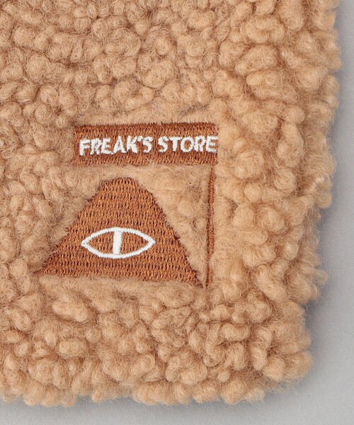 「POLeR」 マフラー「FREAK’S STOREコラボ」 ONE SIZE ベージュ メンズ_画像4