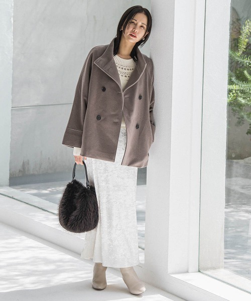 LAUTREAMONT（ロートレアモン） スカート スノーベロアクラッシュ