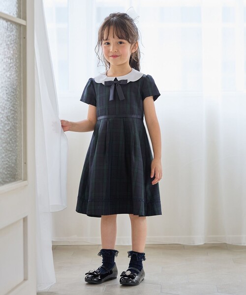ANY（エニィ） ワンピース 「2点セット」ノーカラー ボレロジャケット+