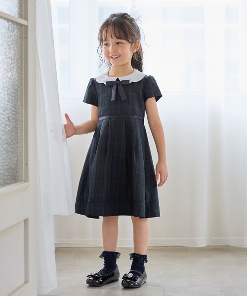 ANY（エニィ） ワンピース 「2点セット」ノーカラー ボレロジャケット+