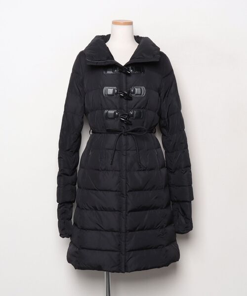 Mayu アンフォラ] テクニカル キャンバス リバーシブル ダウンジャケット