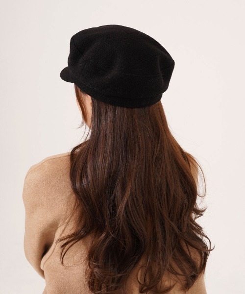 CEMO NEMO（セモネモ） 帽子 キャスケット 「ウール混」キャスケット