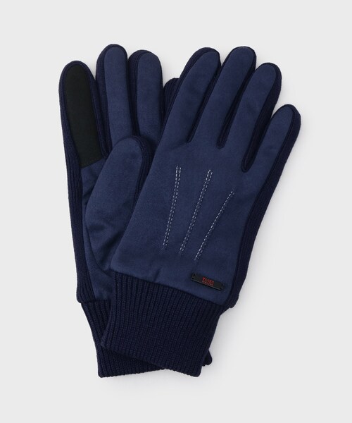 MONSIEUR NICOLE（ムッシュニコル） 手袋 オックス×スエード コンビ