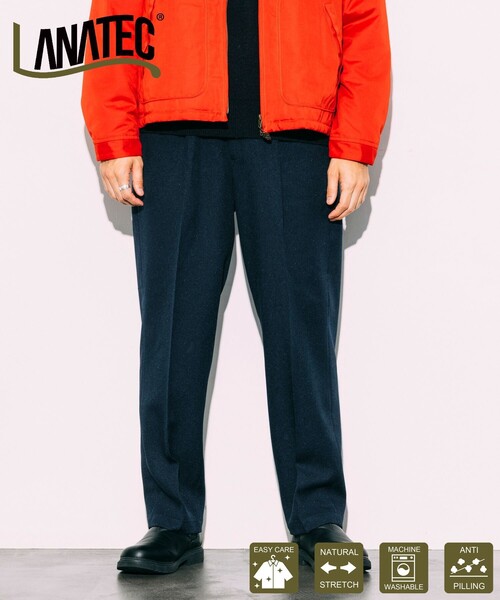 FREAK'S STORE（フリークスストア） スラックス LARGE ネイビー メンズ