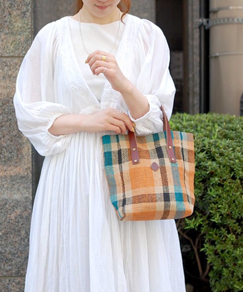 「CLEDRAN」 ハンドバッグ FREE オレンジ レディース_画像3