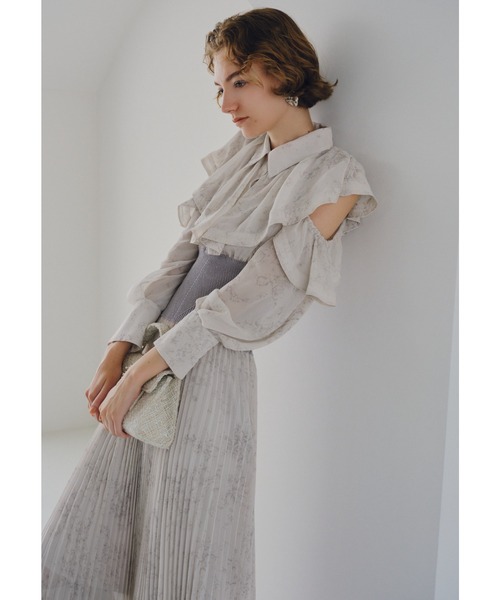 SNIDEL（スナイデル） 長袖ワンピース 0 パープル レディース