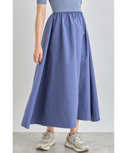 「&. NOSTALGIA」 ドッキングワンピース S ネイビー レディース_画像2