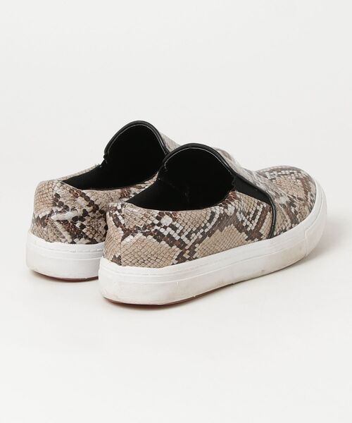 「minia」 スリッポン S ブラウン レディース_画像2