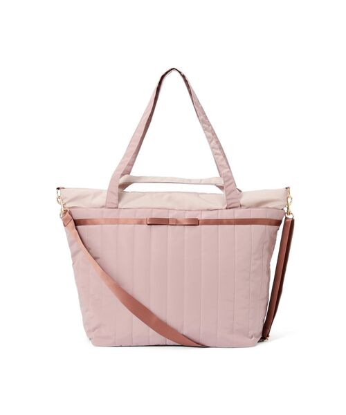 Francfranc（フランフラン） トートバッグ バイカラーサテン トラベル